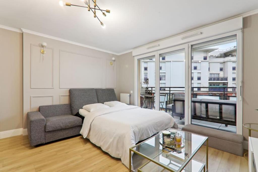 Appartement Design Pres Defense Bezons Extérieur photo