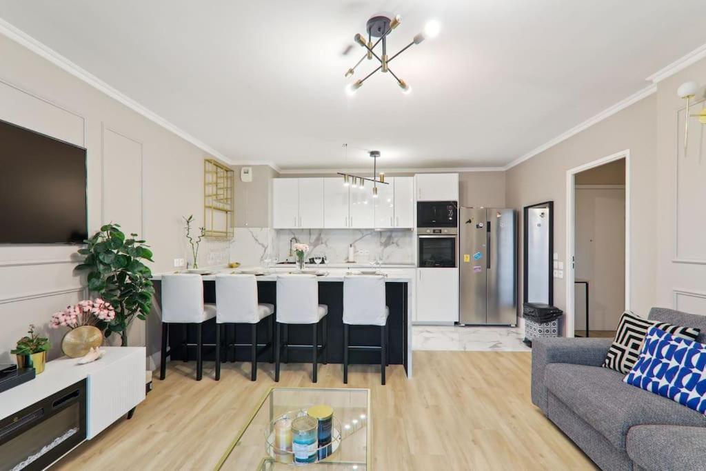 Appartement Design Pres Defense Bezons Extérieur photo