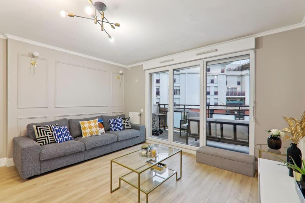 Appartement Design Pres Defense Bezons Extérieur photo