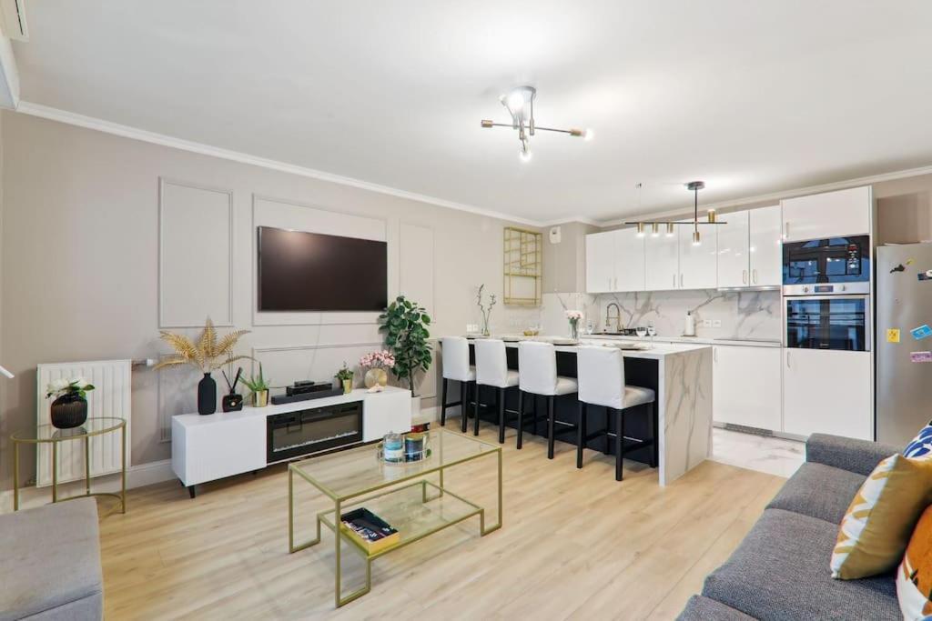 Appartement Design Pres Defense Bezons Extérieur photo